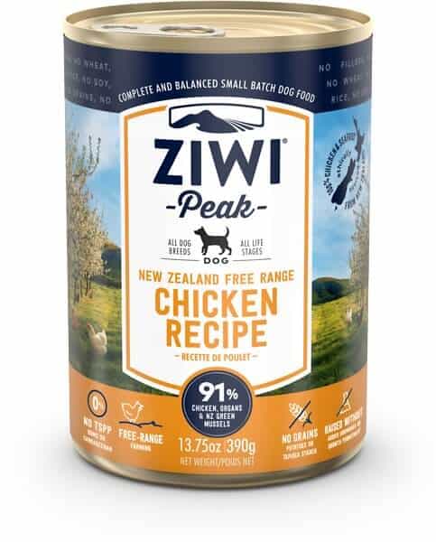 Ziwi Peak Chicken Recipe Canned Dog Food