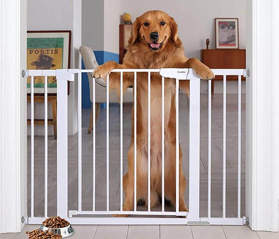 Cumbor 29.7-46" Auto Close Safety Baby & Dog Gate