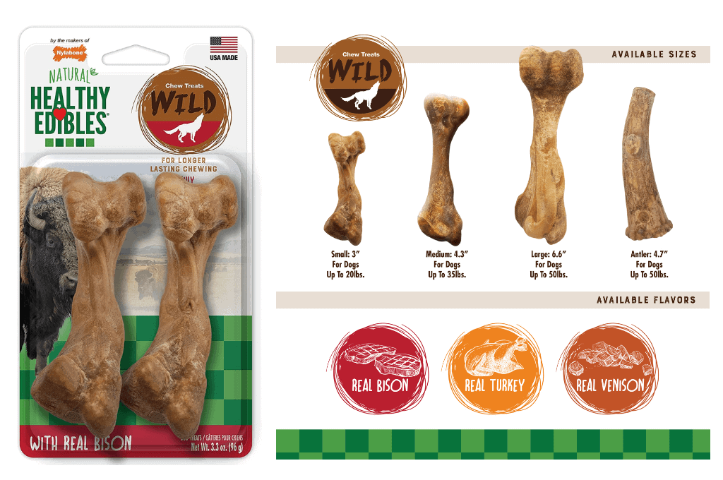 Nylabone Healthy Edibles Wild Dog Treat