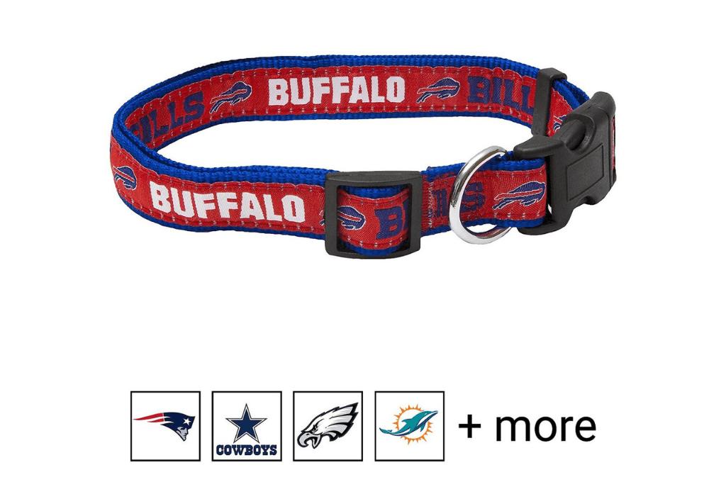 Pets First NFL Nylon Dog Collar