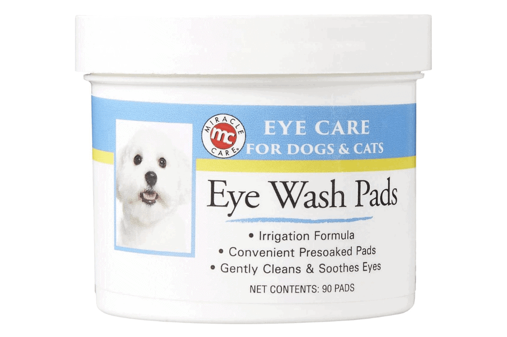 Miracle Care Sterile Eye Wash Pads for Dogs 