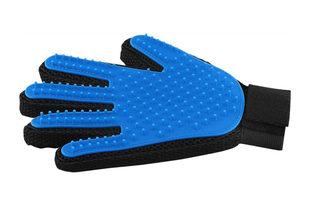 Pet Grooming Glove - Gentle Deshedding Brush Glove