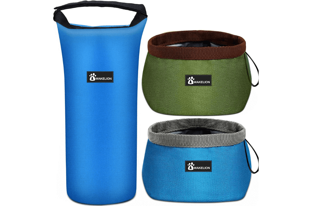 Awakelion Collapsible Dog Bowls