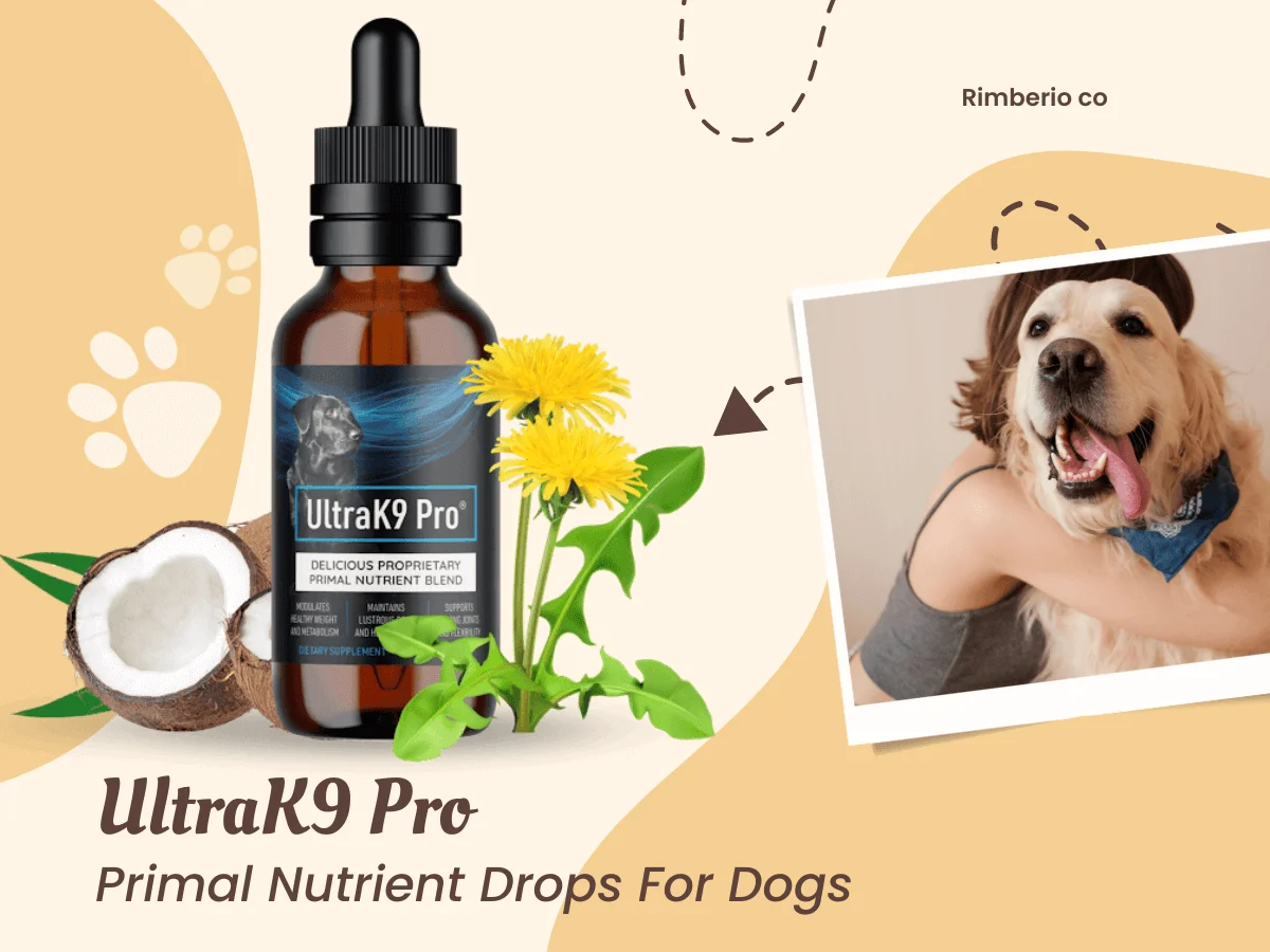 UltraK9 Pro - Primal Nutrient Drops For Dogs